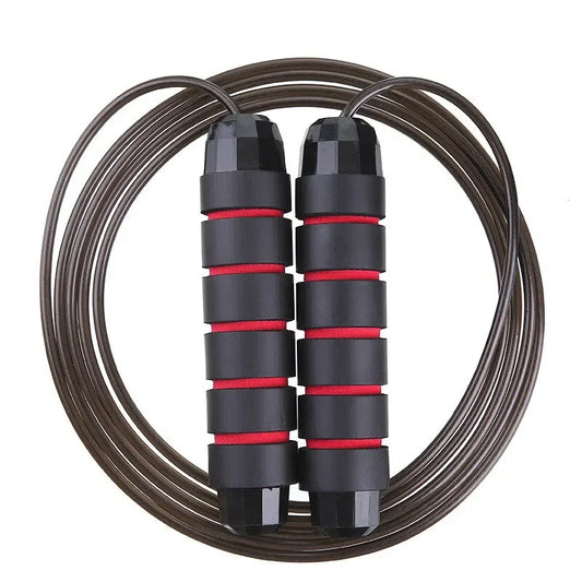 Rapid Speed Jump Rope Steel Wire Skipping Rope Exercise Adjustable Jumping Rope Fitness Workout Training Home Sport Equipment