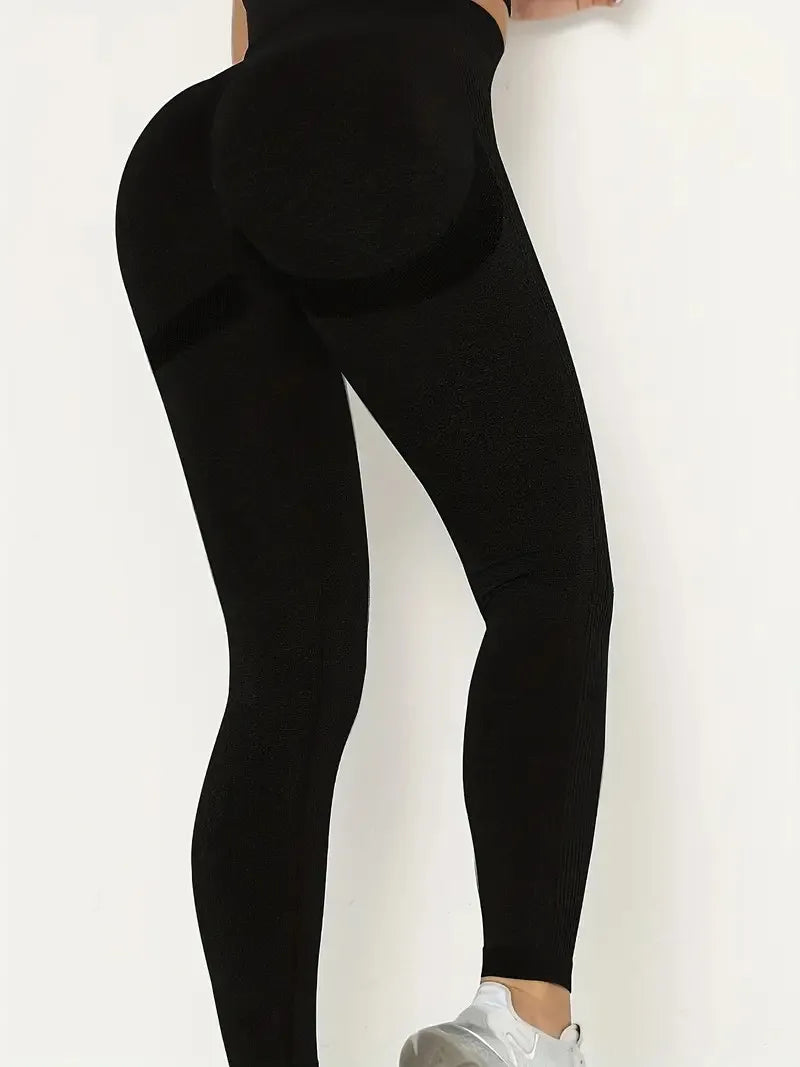 High Waist Yoga Pant Women's Activewear for Running Cycling and Gym Hip Lifting and Slimming Pants Leggings